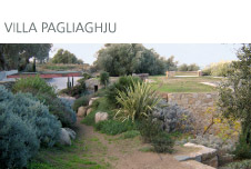maison d'architecte en Corse, integration dans le paysage, villa Pagliaghju
